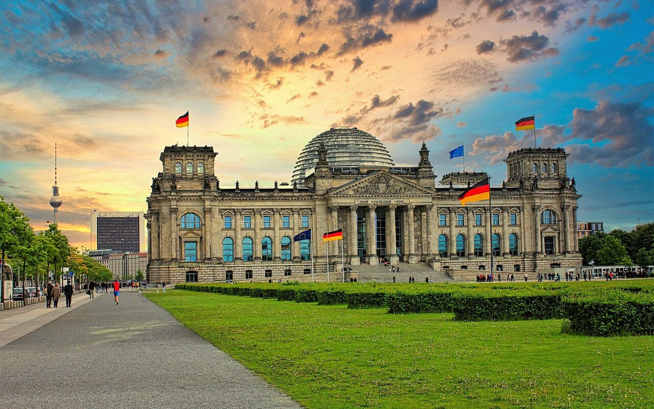 reichstag, republic square, berlin